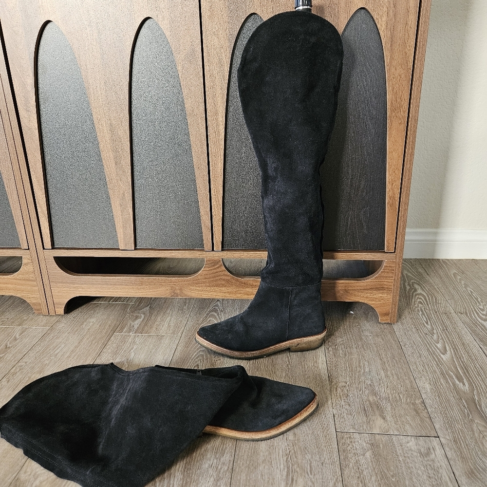 Free People Suede Slouch Boots - Picture 11 of 12